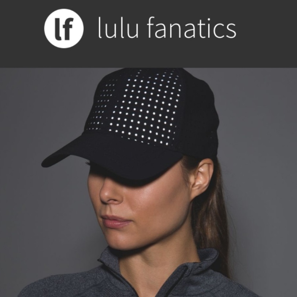 NEW Lululemon Mesh Baller Black Baseball Hat W9150S - Picture 3 of 6